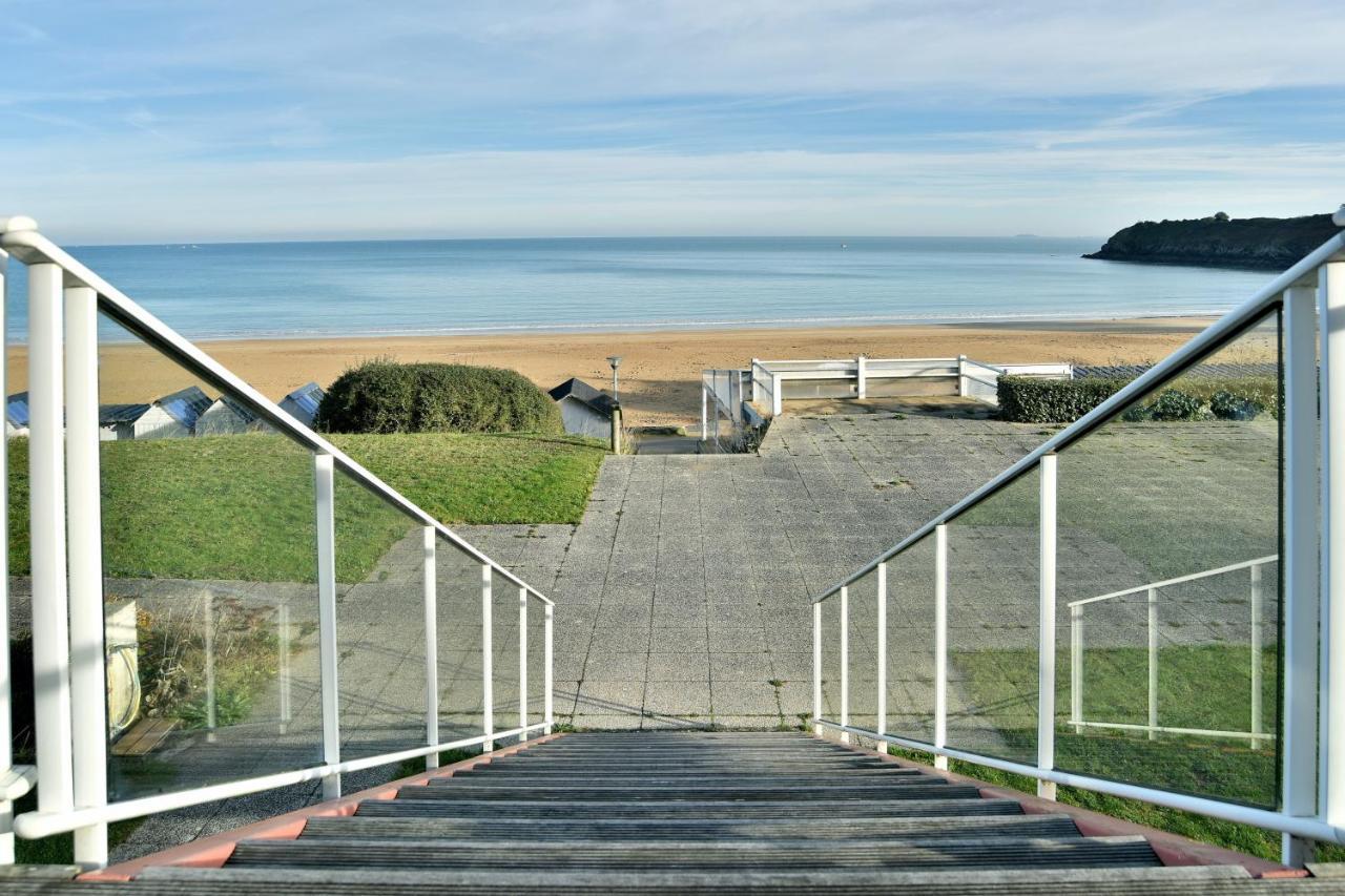 Les Pieds Dans Le Sable - Appt Vue Mer Saint-Cast-le-Guildo Kültér fotó